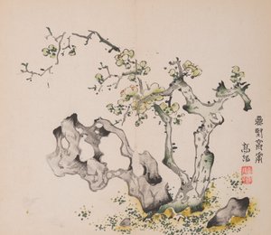 Seite aus Shi Zhu Zhai