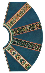 Malerei auf der Kuppel, Chora-Kirche, Konstantinopel [Istanbul, Türkei], 1928 von Unbekannt