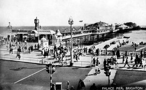 Palace Pier, Brighton, Sussex, frühes 20. Jahrhundert