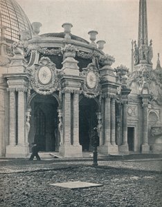 Panama-Pacific International Exposition: Haupteingang zum Palast der Gartenbaukunst, 1915 von Unbekannt