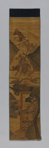 Panel Möbelstoff, China, Qing-Dynastie 1644-1911, 1800-1900 von Unbekannt