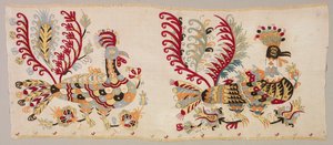 Paneel, wahrscheinlich von einem Rock, 1800er Jahre
