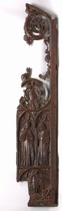 Tafel aus einem Chorgestühl, ca. 1330-1340 von Unbekannt