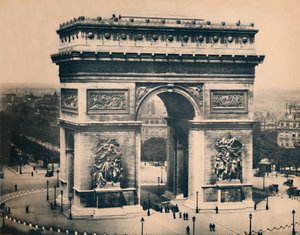 Paris - Der Triumphbogen - LL, ca. 1910 von Unbekannt