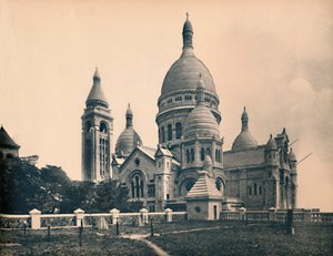 Paris - Die Basilika Sacré-Cœur, ca. 1910 von Unbekannt