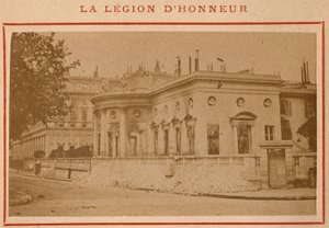 Pariser Kommune (1871): Blick auf den Palais de la Légion d