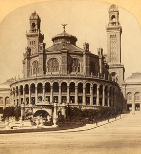 Paris, Trocadero-Palast, ca. 1900