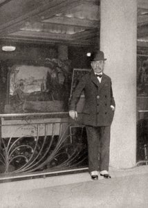 Paul Bourget, französischer Romanautor und Kritiker von Unbekannt