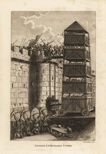 Pavisiere und ein beweglicher Turm