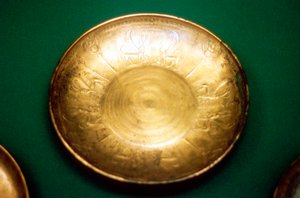 Phönizische Bronzeschale aus Nimrud, Assyrien, 8. Jahrhundert v. Chr.