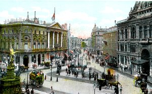 Piccadilly Circus, London, 20. Jahrhundert