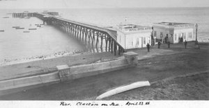Pier Clacton on Sea, 23. April 1886