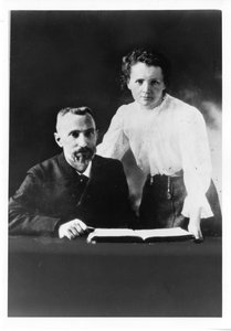 Pierre Curie und Marie Sklodowska Curie