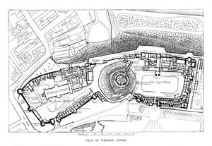 Plan von Windsor Castle