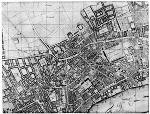 Plan der Pfarrei St. Giles, London, 1907 von Unbekannt