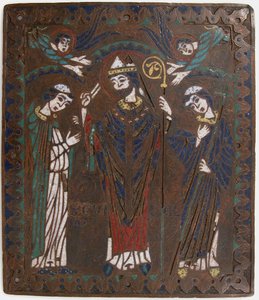 Tafel mit dem heiligen Wilhelm von Bourges, französisch, ca. 1218-25