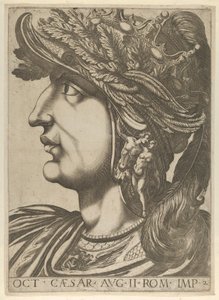 Tafel 2: Octavian im Profil nach links, aus 