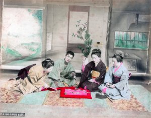 Spielkarten, Kobe, Japan von Unbekannt