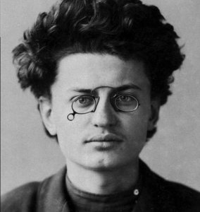 Polizeifoto von Leon Trotsky, russischer Revolutionär von Unbekannt