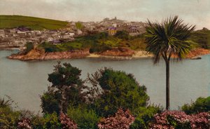 Polruan von Fowey, um 1930