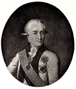 Porträt von Admiral Vasiliy Chichagov 1726-1809, frühes 19. Jahrhundert von Unbekannt
