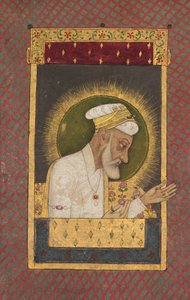 Porträt von Alamgir r. 1658-1707, ca. 1700