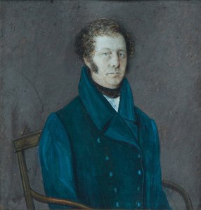 Porträt von Alexey Gavrilovich Popov, 1760-1857, zweites Viertel des 19. Jahrhunderts