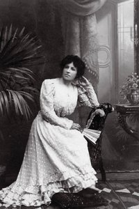 Porträt von Antonina Dronk, 1900-1908