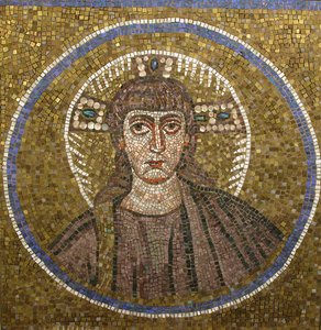 Porträt von Christus, byzantinisch, frühes 20. Jahrhundert, Original datiert spätes 5. bis frühes 6. Jahrhundert