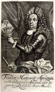 Porträt von Graf Fyodor Matveyevich Apraksin