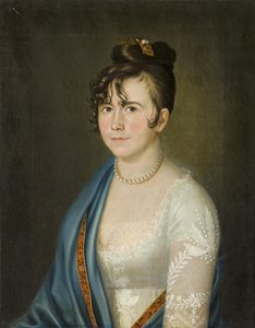 Porträt der Gräfin Anna Vladimirovna Bobrinskaya 1769-1846, 1800er