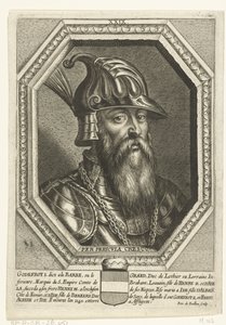 Porträt von Herzog Godfried I. von Leuven von Unbekannt