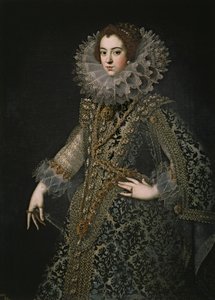 Porträt von Elisabeth von Frankreich 1602-1644, Königin von Spanien, um 1620