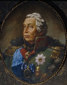 Porträt von Feldmarschall Prinz Michail Kutusow 1745-1813