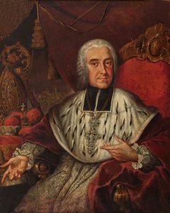 Porträt von Franz Ludwig von Pfalz-Neuburg von Unbekannt