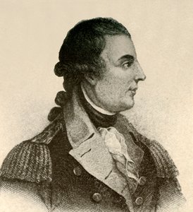 Porträt von General Montgomery, mit schwarzem Seidenhalstuch, Haar im Zopf