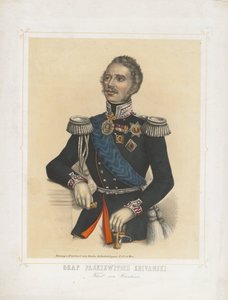 Porträt von Iwan Fjodorowitsch Paskevich, Graf von Erivan, Vizekönig des Königreichs Polen, 1850