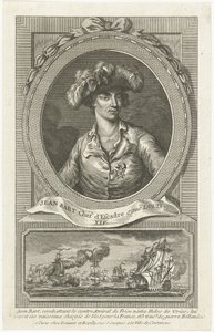 Porträt von Jean Bart 1650-1702, 1694