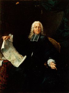 Porträt von Jean de Lagrive 1689-1757 von Unbekannt