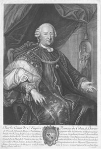 Porträt von Johann Karl Philipp Graf von Cobenzl von Unbekannt