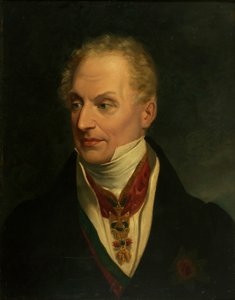 Porträt von Klemens Wenzel, Fürst von Metternich 1773-1859, ca. 1815 von Unbekannt
