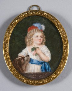 Porträt von Louis-Charles, Prinz von Frankreich 1785-1795, 19. Jahrhundert von Unbekannt
