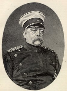 Porträt von Otto von Bismarck 1815-1898