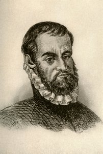 Porträt von Pedro Menendez de Aviles, zeigt spanische Kleidung, um 1570-1580, 1937