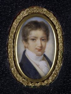 Porträt von Prinz Dmitry Petrovich Volkonsky, erstes Viertel des 19. Jahrhunderts von Unbekannt