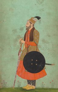 Porträt von Prinz Murad Baksh, ca. 1655