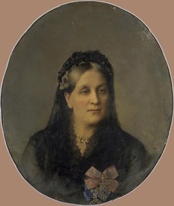 Porträt von Prinzessin Maria Alexandrowna Dolgorukaya, geb. Apraxina von Unbekannt