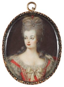 Porträt von Königin Marie Antoinette von Frankreich 1755-1793, Mitte des 18. Jahrhunderts