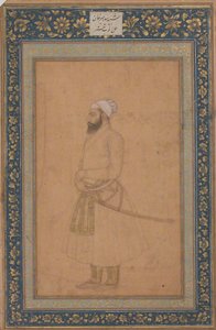 Porträt von Sayyid Amir Khan von Unbekannt