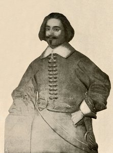 Porträt von Sir John Leverett, in Buffcoat und einfacher Soldatenbinde, 1640-1660, 1937